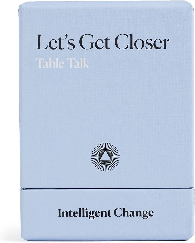 Intelligent Change Let's Get Closer: Table Talk Edition (52 Prompt Karten) - Dinner Party Gesprä... | Amazon (DE)