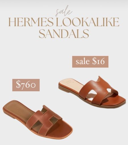 Sale Hermes lookalike sandals now only $16

#LTKfindsunder50 #LTKshoecrush #LTKsalealert