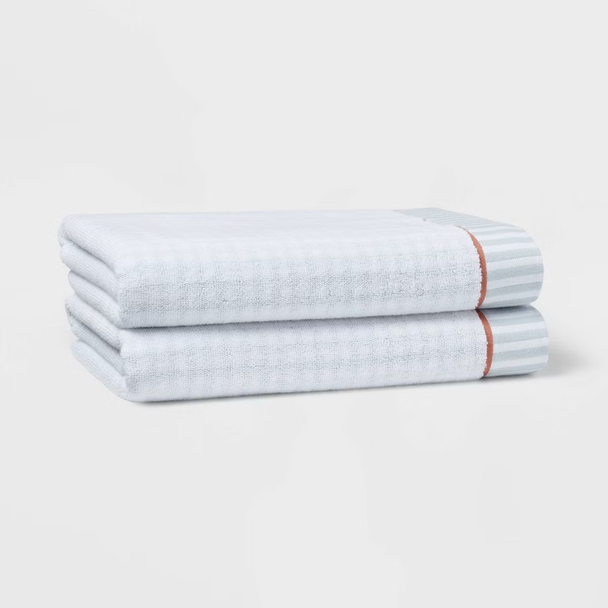 Traditional Gingham Plaid Towel Blue - Threshold™ | Target