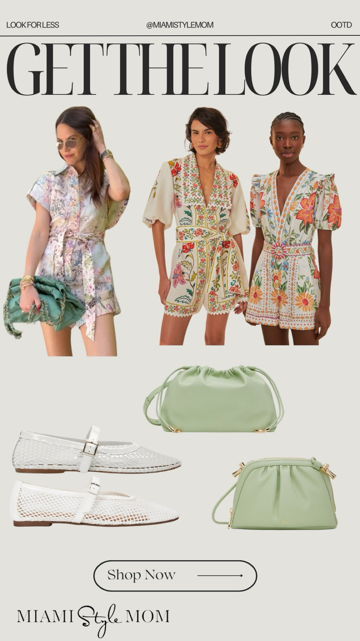 ootd!🤍 loving rompers for summer!!

Zimmerman. Romper. Floral romper. White mesh flats. Green pouch bag.

#LTKSeasonal #LTKStyleTip #LTKShoeCrush