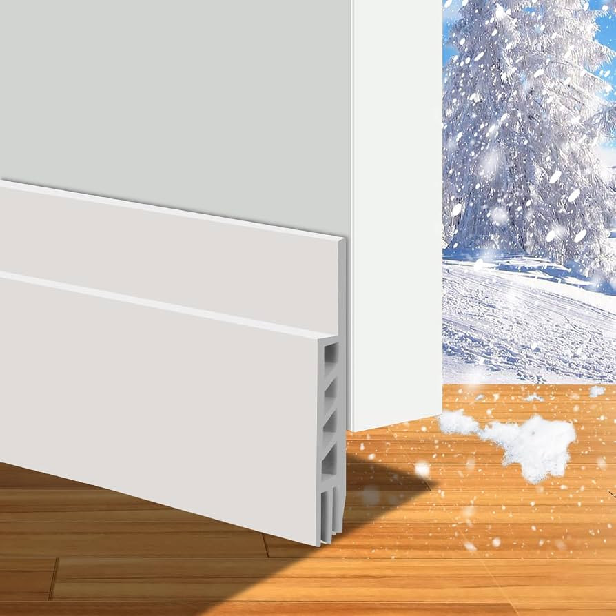 Suptikes 2 Pack Door Draft Stopper，Door Sweep for Exterior & Interior Doors,Door Bottom Seal Du... | Amazon (US)