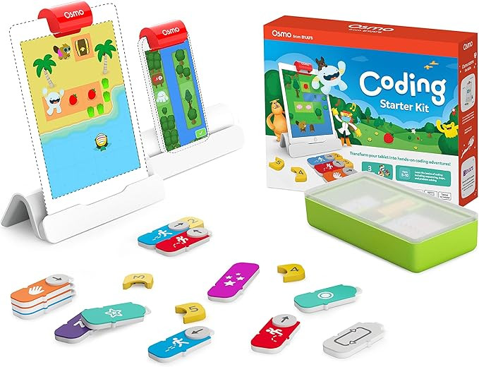 Osmo - Coding Starter Kit for iPhone & iPad-3 Educational Learning Games-Ages 5-10+ - Learn to Co... | Amazon (US)