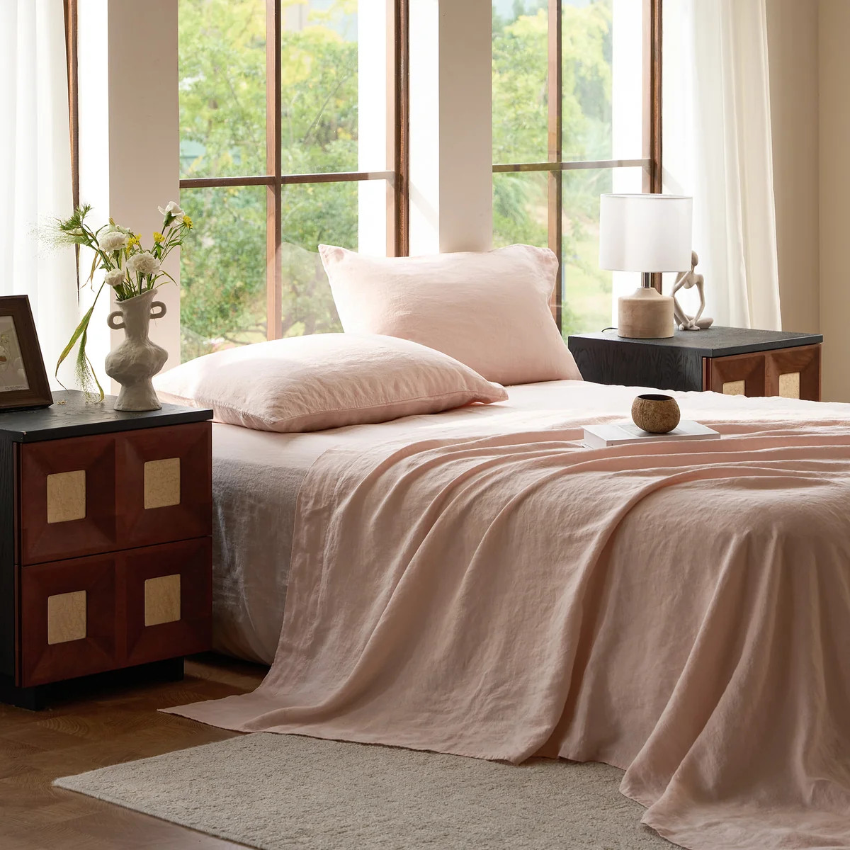 LuxeWeave Linen Sheet Set | SIJO