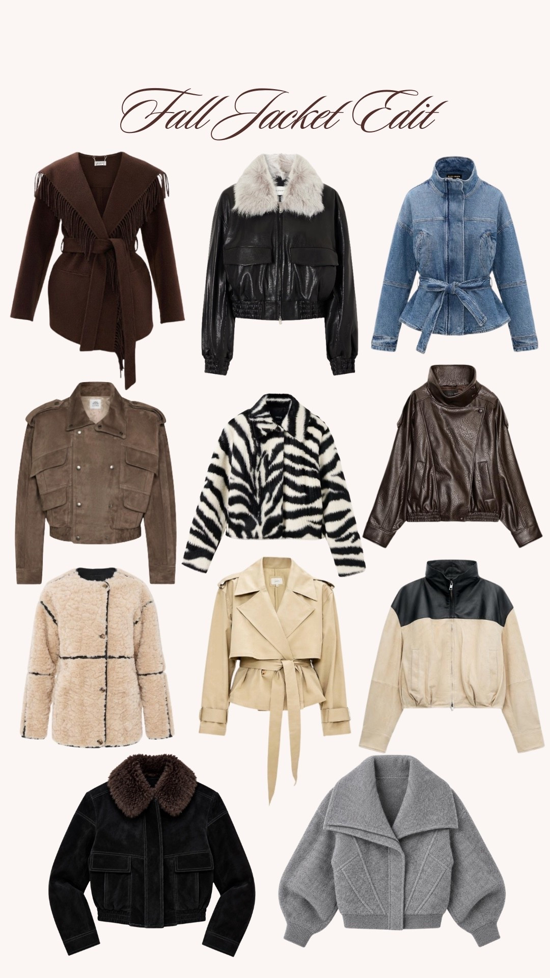 Fall jackets I love 🤎

#LTKootd #LTKgrwm #LTKSeasonal