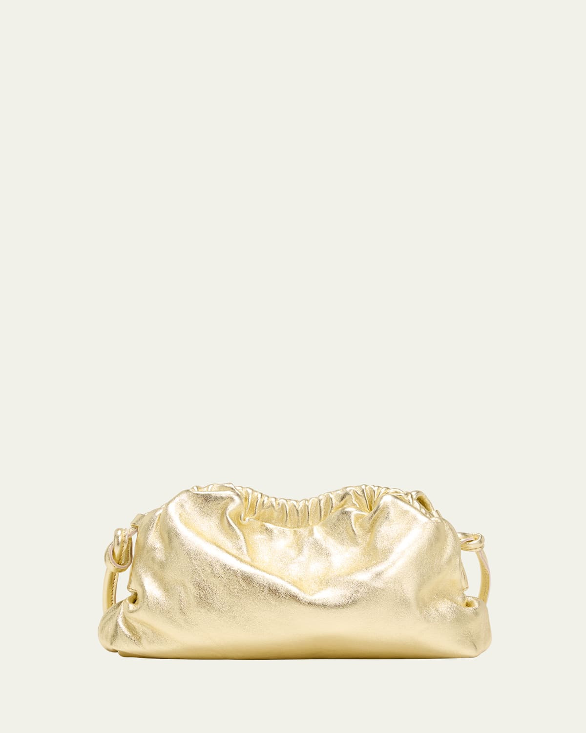 Cloud Mini Metallic Leather Clutch Bag | Bergdorf Goodman