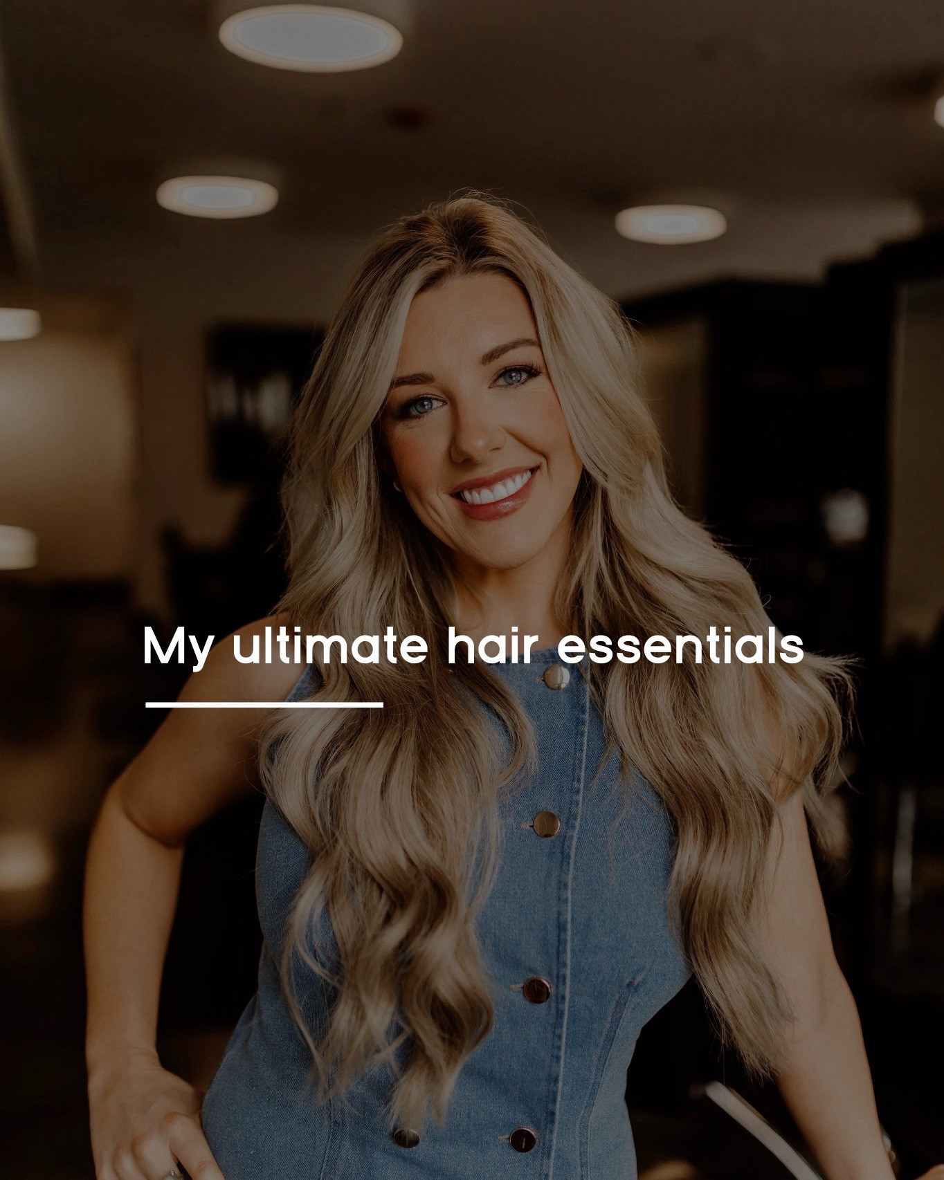 TRUST ME ON THIS ONE 

HAIRSTYLIST, salon must haves, salon ootd, denim dress, long hair, davines salon, the savvy stylist 

#LTKBeauty #LTKWorkwear #LTKFindsUnder50