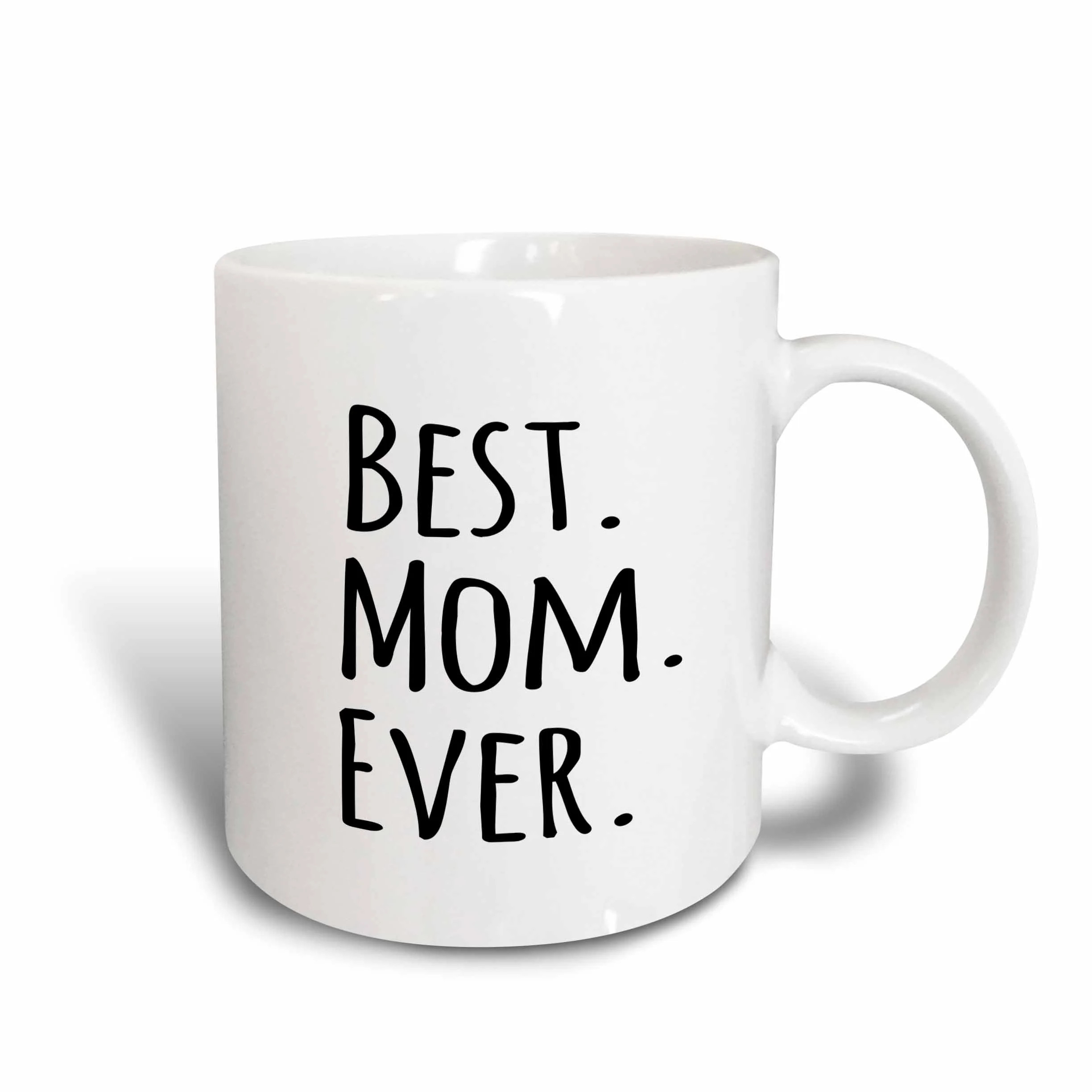 3dRose Best Mom Ever Ceramic Mug, 11-ounce | Walmart (US)