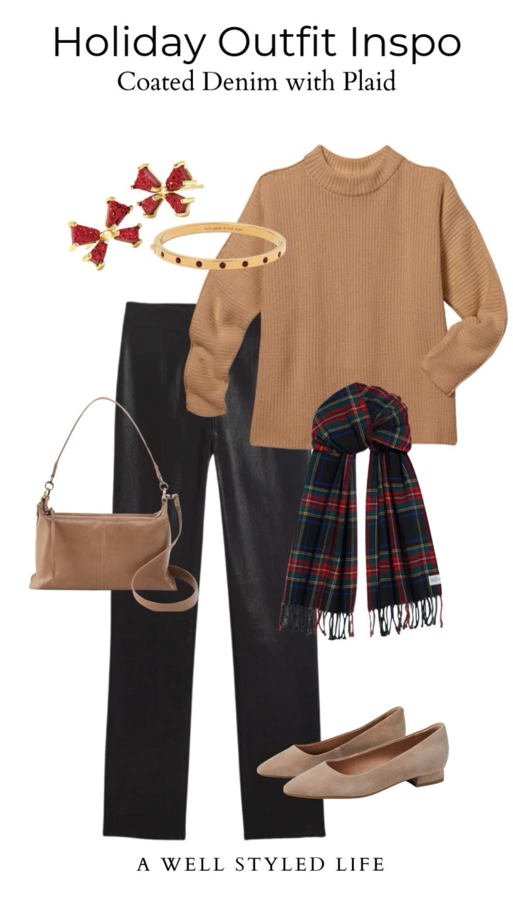 Holida Outfit Inspiration

Clothing from Frank & Eileen, shoes, bag and jewelry from Zappos.

#Fashionover50 #LTKOver50Style #falloutfit #fallfashion #winteroutfit #winterfashion #holidayoutfit #holidayfashion #frank&eileen #zappos #coateddenim #plaid #holidayplaid

#LTKStyleTip #LTKHoliday #LTKOver40