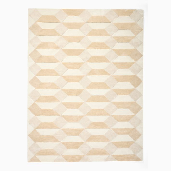 Faceted Tile Rug | West Elm (US)