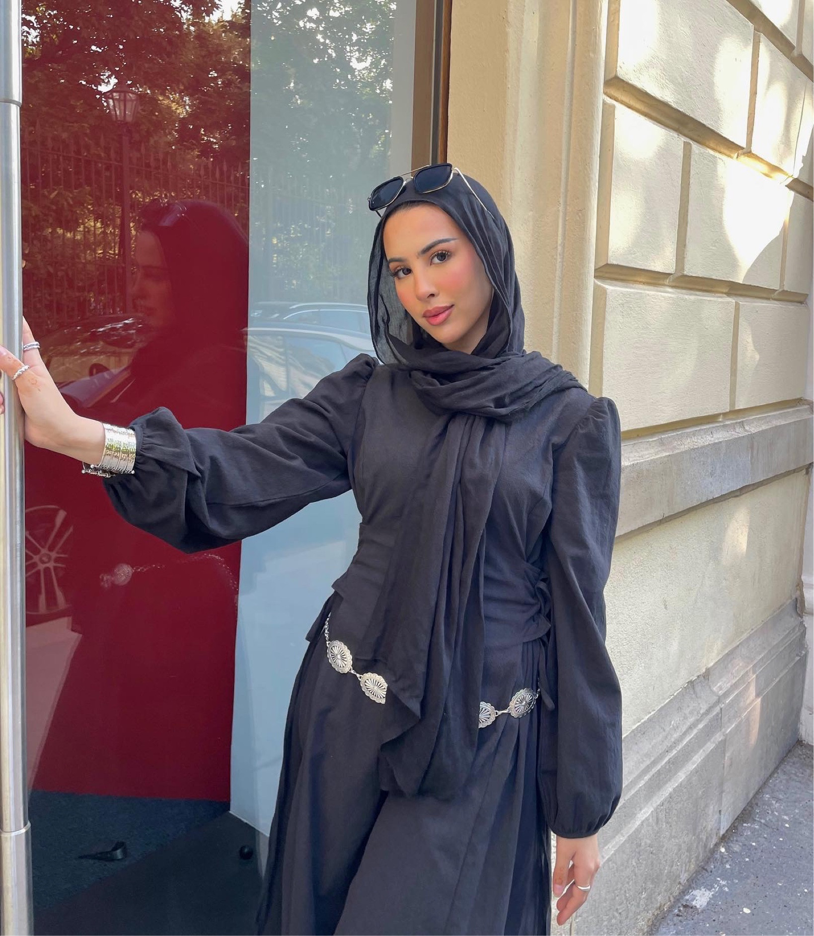 Black dress 🖤 #hijabi #modestfashion #modestdress 

#LTKfit #LTKFind #LTKbeauty