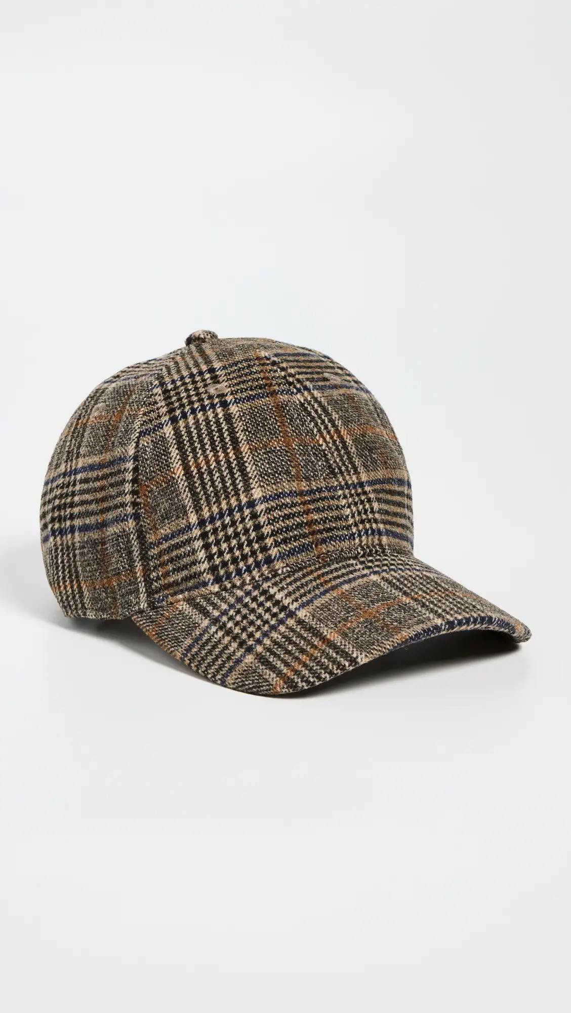 Madewell Baseball Cap in Glen Plaid | Shopbop | Shopbop