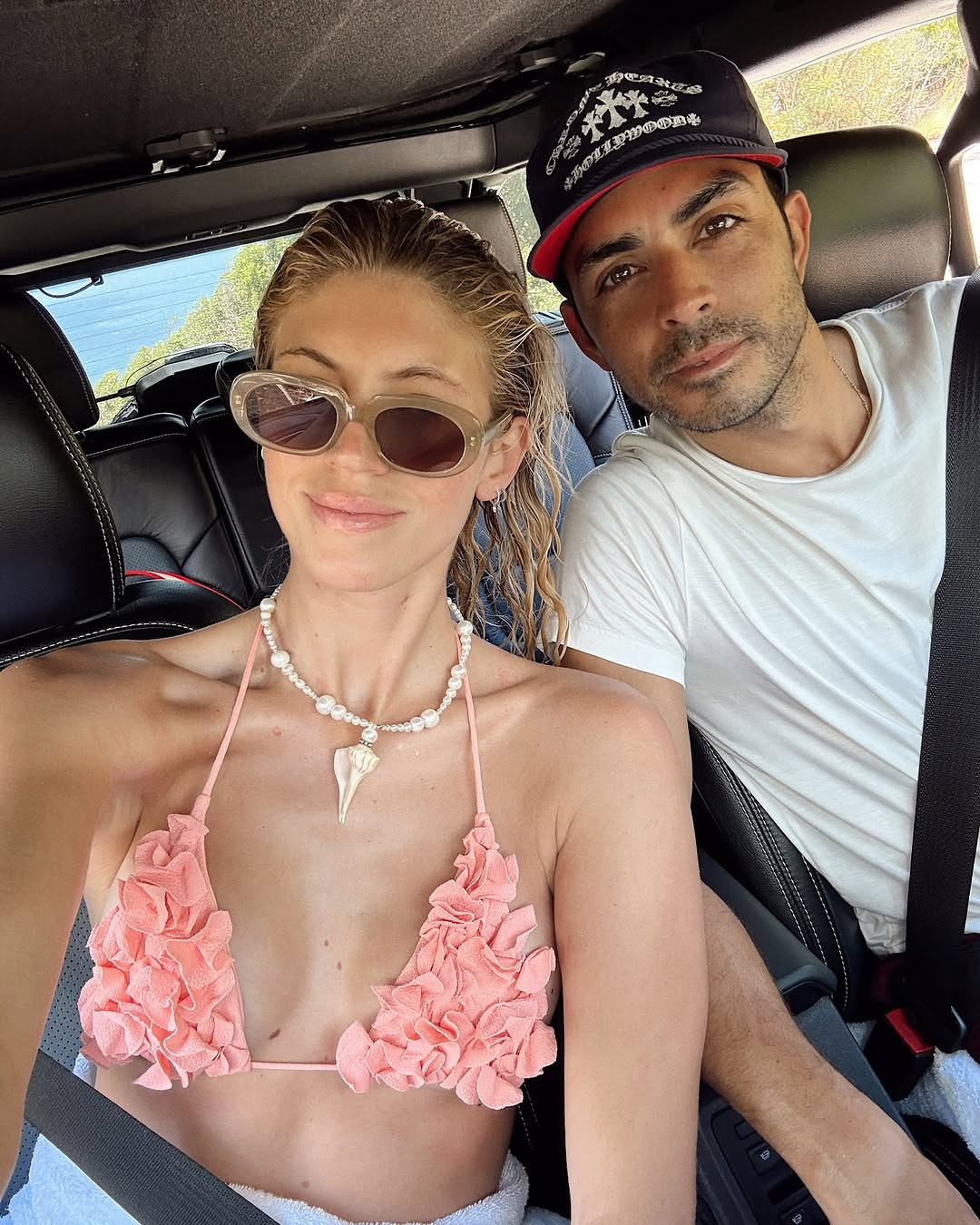 Early morning beach dip 🌸 

 #LTKStyleTip #LTKSwim #LTKTravel