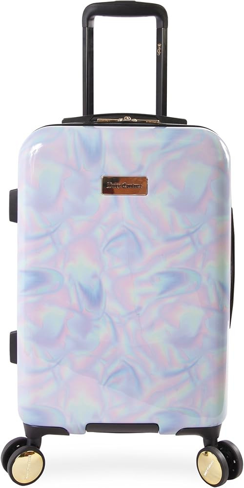 Juicy Couture Belinda 21" Spinner Carry-On Luggage, Holographic | Amazon (US)
