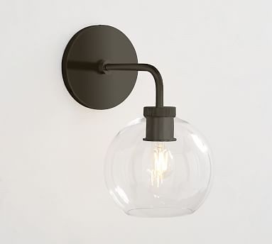Reagan Globe Single Sconce | Pottery Barn (US)
