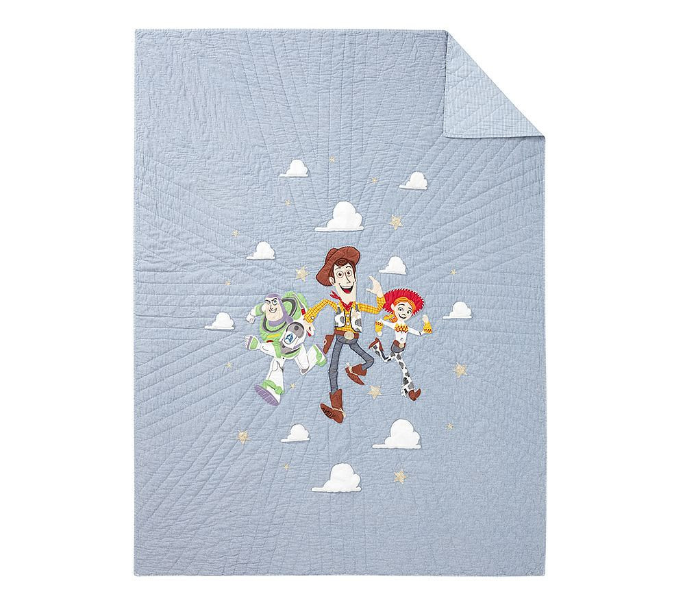 Disney and Pixar Toy Story Toddler Quilt,Multi, 36"W x 50"L | Pottery Barn Kids