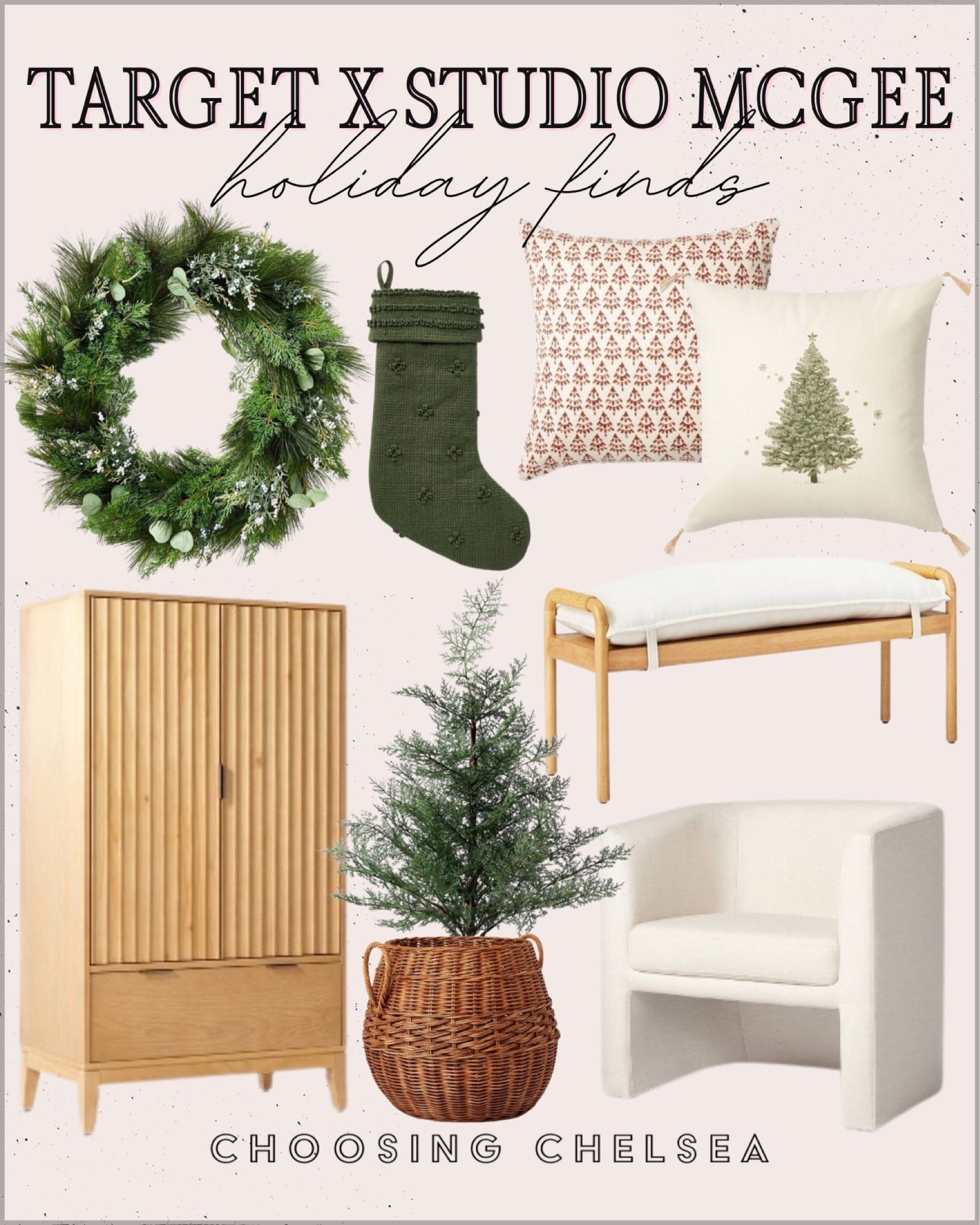Home decor - Christmas home decor - Christmas wreath - Christmas pillows - Christmas stocking - studio McGee - target home decor 

#LTKHoliday #LTKstyletip #LTKhome