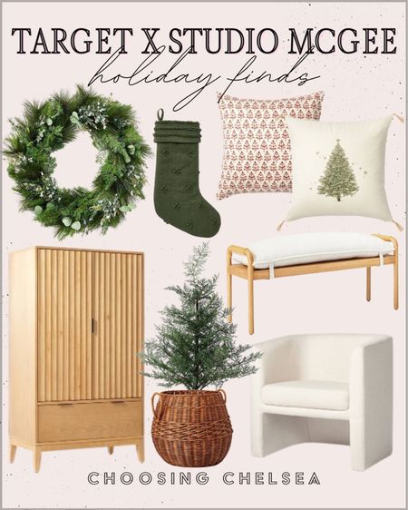 Home decor - Christmas home decor - Christmas wreath - Christmas pillows - Christmas stocking - studio McGee - target home decor 

#LTKHoliday #LTKstyletip #LTKhome