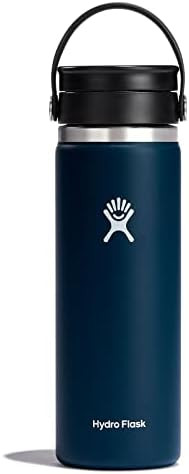 Hydro Flask Wide Mouth Bottle with Flex Sip Lid - Insulated Water Bottle Travel Cup Coffee Mug | Amazon (US)