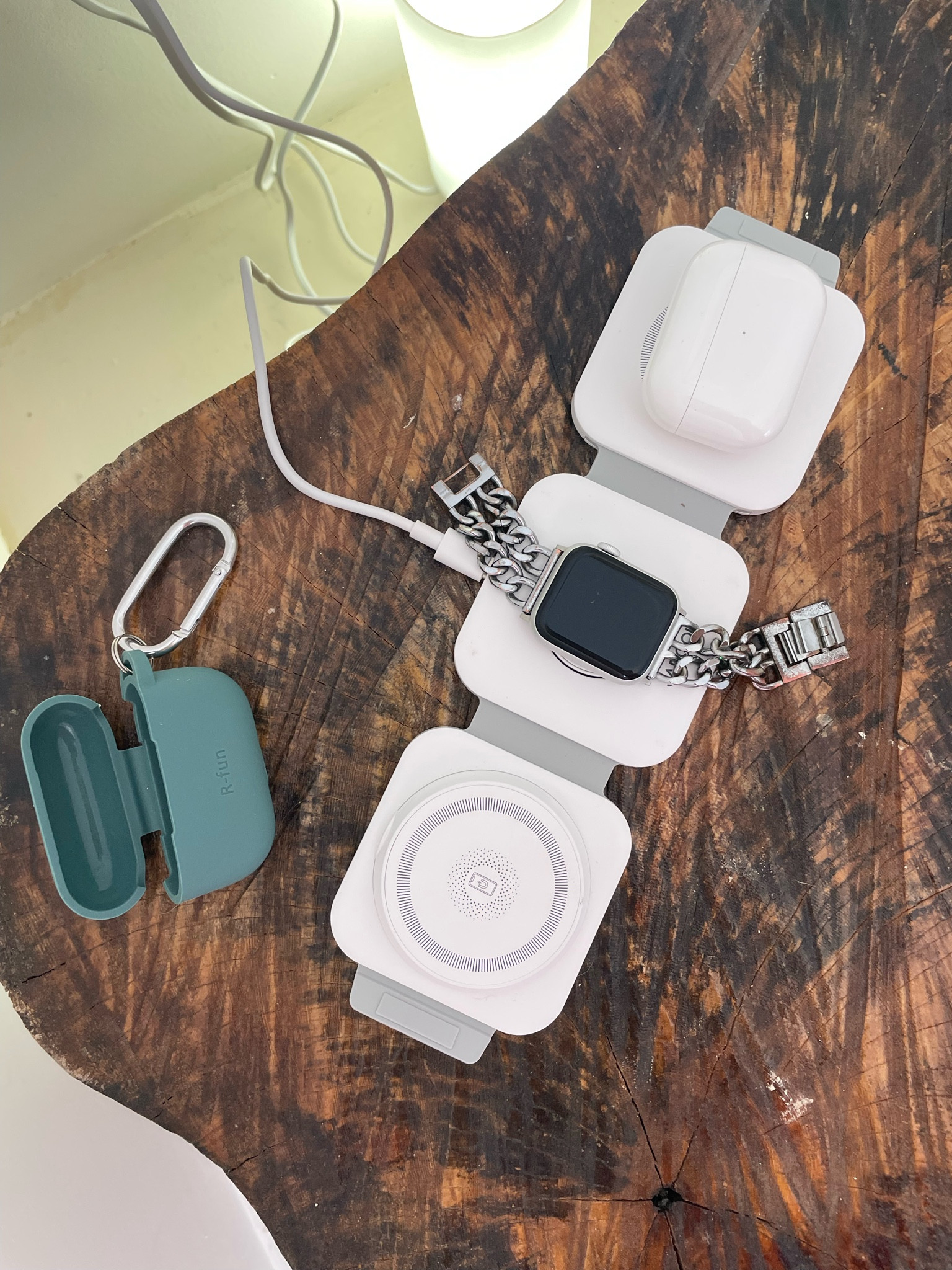 Great 3 in 1 Magnetic Wireless Charger, Fast Charging Station for trips. Add a usb adapter for international trips to make it perfect. #3in1charger #portableiphonecharger #portablecharger #fastcharger #chargerfortrips #charger4trips #familytrips #internationaltripsgear

#LTKFamily #LTKFindsUnder50 #LTKTravel