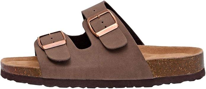 CUSHIONAIRE Women's Lane Cork Footbed Sandal with +Comfort | Amazon (US)