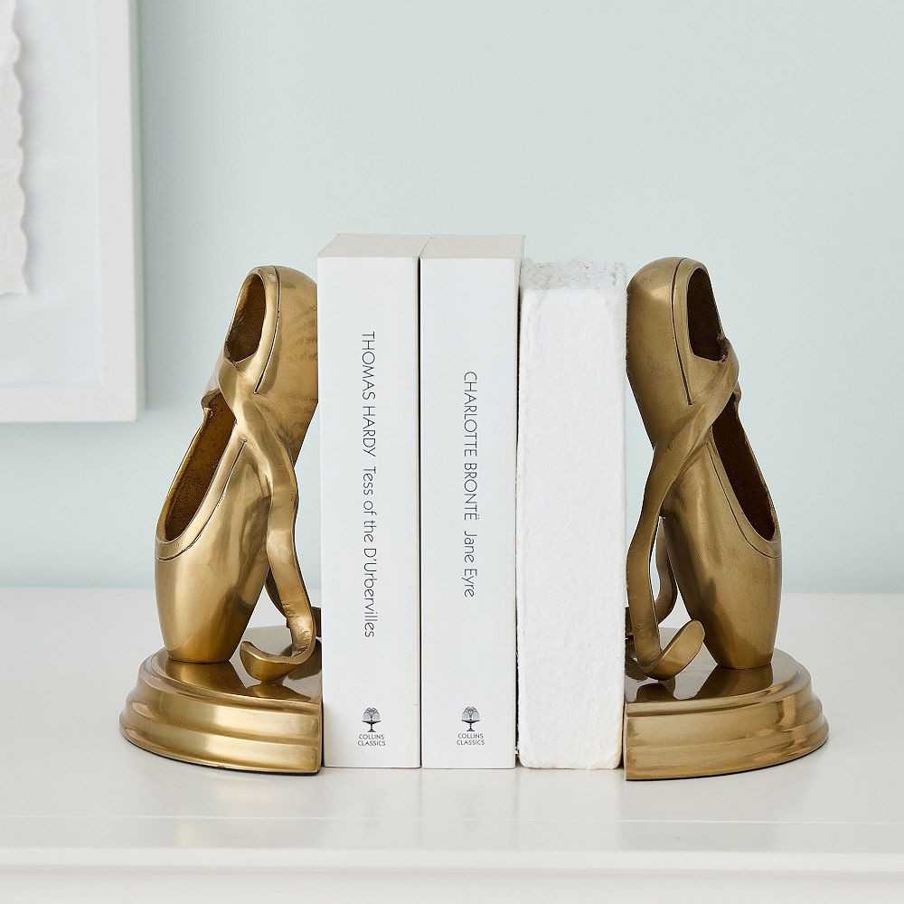 Ballet Slipper Bookends - Set of 2 | Pottery Barn Teen