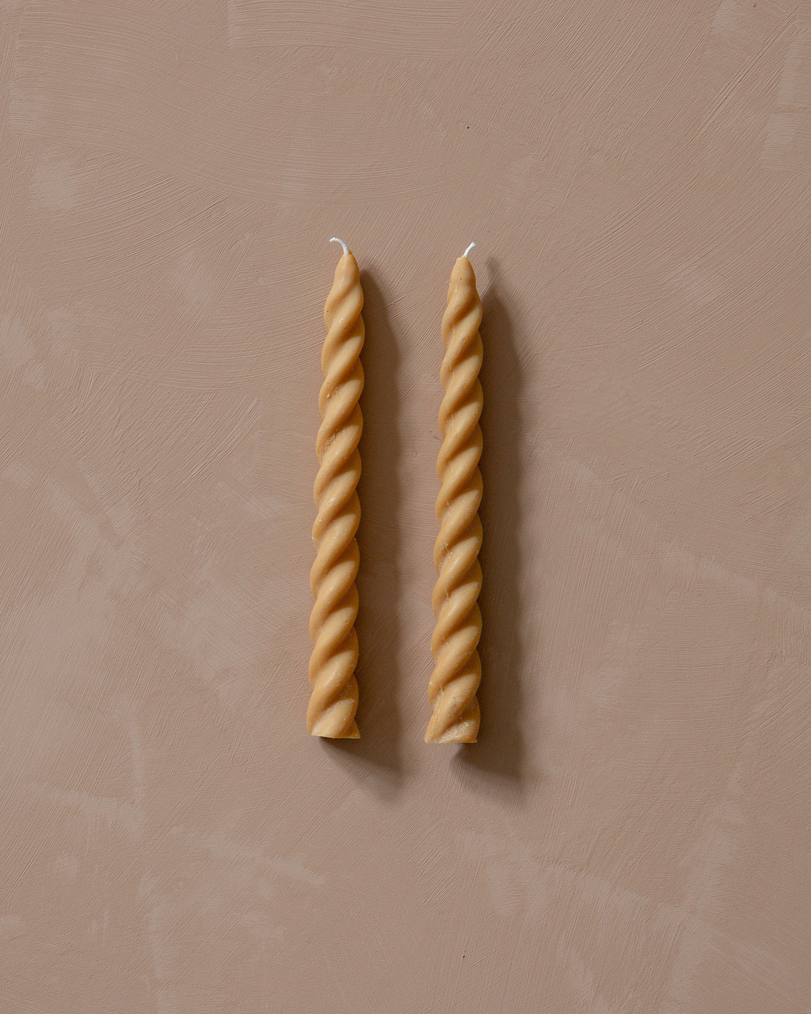 Pirouette Taper Candles (S/2) | The Vintage Rug Shop