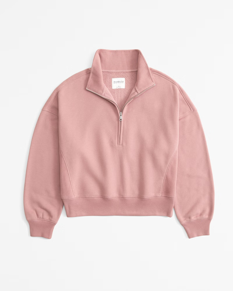 Essential Sunday Half-Zip | Abercrombie & Fitch (US)