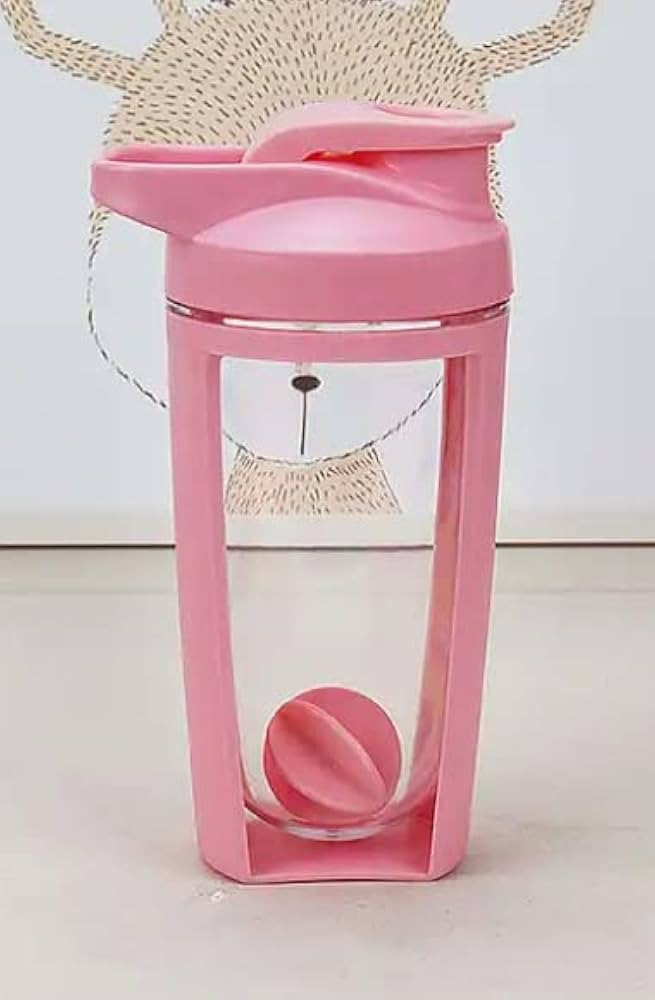 Modern Protein Shaker Bottle (Pink) | Amazon (US)
