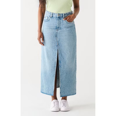 Women's Maxi Denim Skirt - Dex 27 | Target