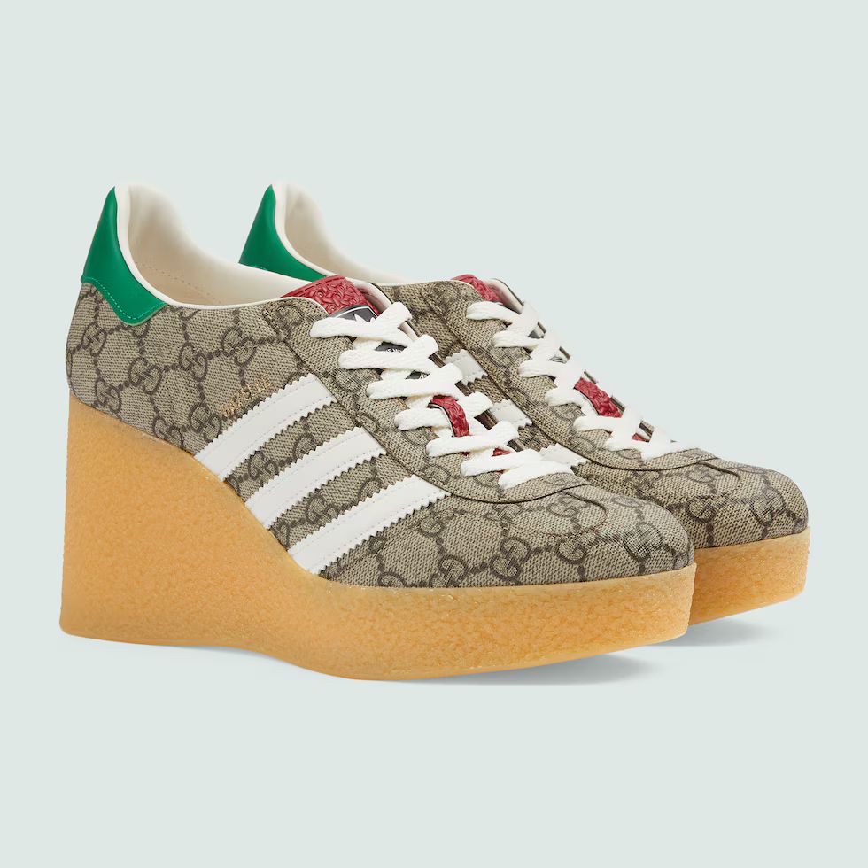 Gucci - adidas x Gucci wedge Gazelle sneaker | Gucci (US)