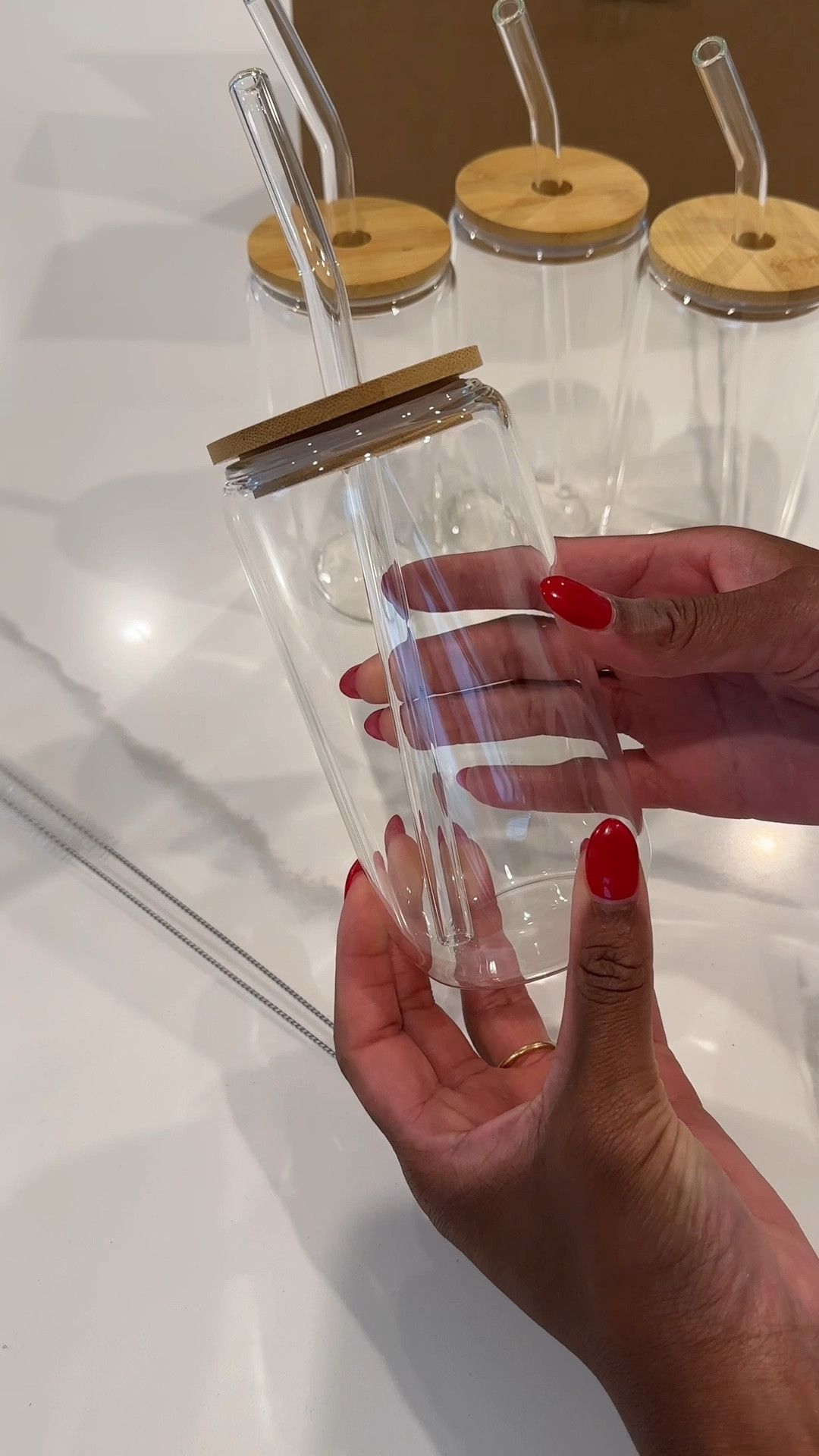 Smoothie glasses! Set of 4 under $20! ❤️🍓✨

#LTKFindsUnder100 #LTKSeasonal #LTKHome