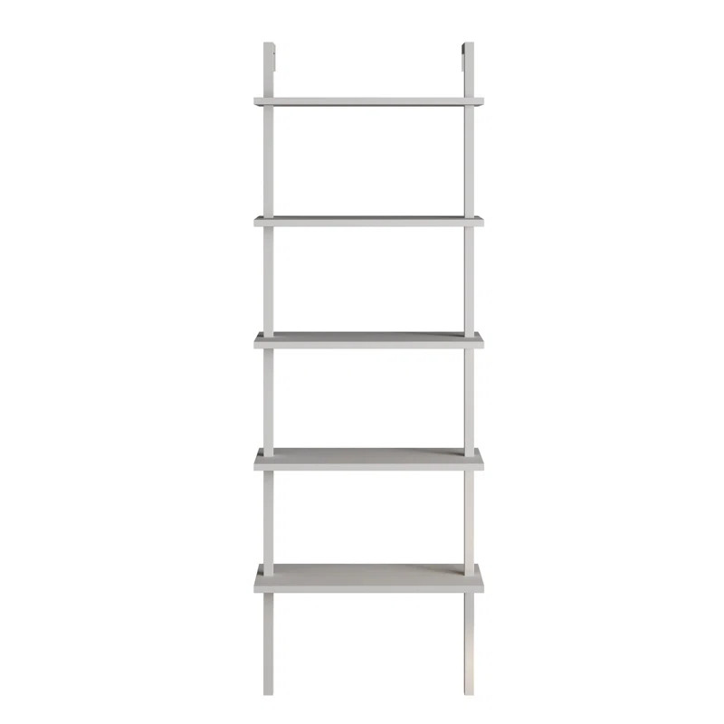 Innes 68.5" H x 23.6" W Metal Ladder Bookcase | Wayfair North America
