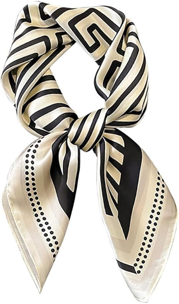 JERLA 100% Pure Mulberry Silk Square Scarf for Hair-26''x26'' Women Men Natural Silk Neckerchief ... | Amazon (US)