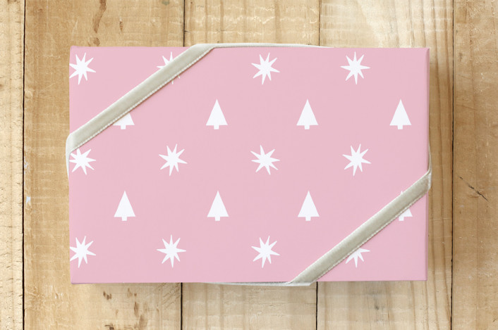 Preppy Trees Wrapping Paper | Minted