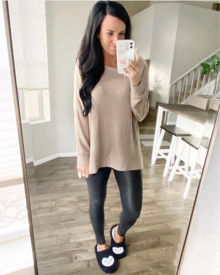 Saturday mornings are for relaxing! Tap the ♥️ if you agree! ••• My favorite faux leather leggings are on SALE! Use code FALL15 — I linked them up! 👏🏼 I recommend getting your normal leggings size. ••• These would also make a great fall and winter outfit or a wonderful gift for a daughter, niece, sister, or BFF! ••• 

#spanx #fauxleatherleggings #spanxfuaxleatherleggings @spanx


#LTKsalealert #LTKunder100 #LTKHoliday