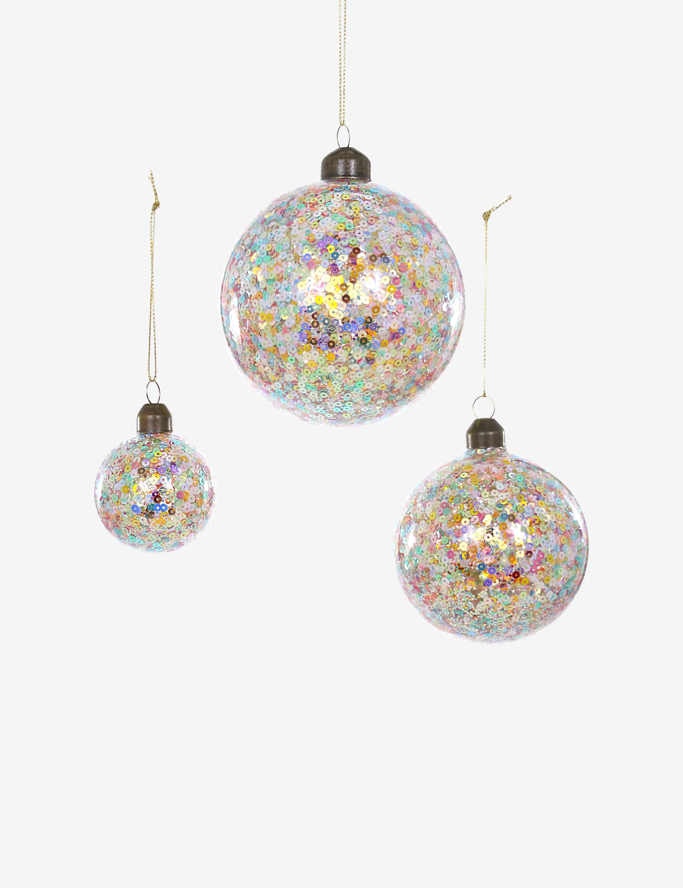 Confetti Bauble Ornaments (Set of 3) by Cody Foster and Co | Lulu and Georgia 