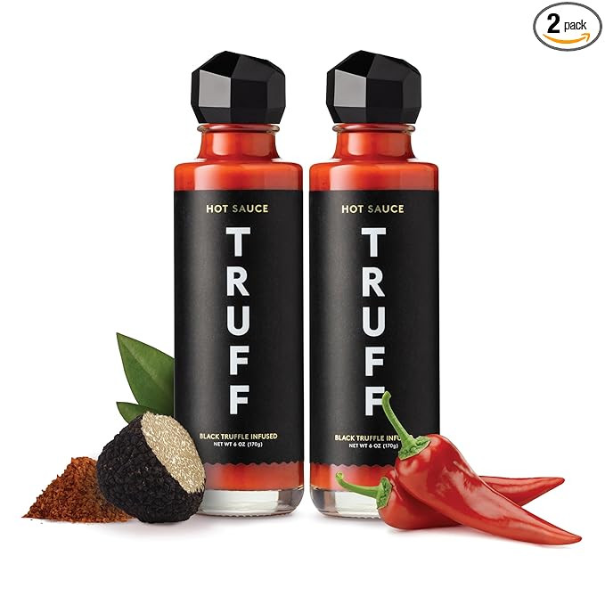 TRUFF Hot Sauce, Gourmet Hot Sauce with Ripe Chili Peppers, Black Truffle, Organic Agave Nectar, ... | Amazon (US)
