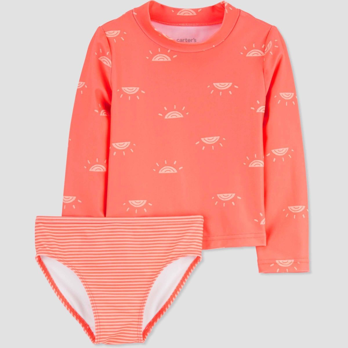 Carter's Just One You®️ Toddler Girls' Long Sleeve Rash Guard Set | Target