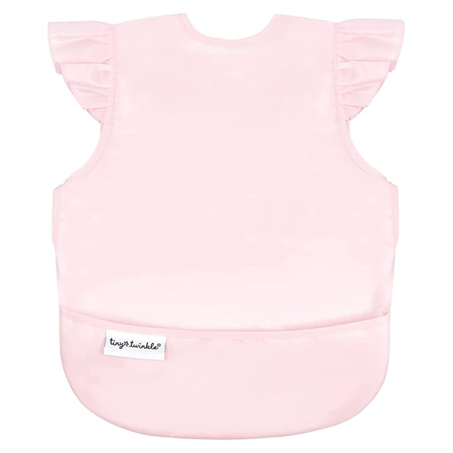 Tiny Twinkle Mess Proof Baby Bib - Waterproof & Lightweight Baby-Led Weaning Apron | 100% Recycle... | Amazon (US)