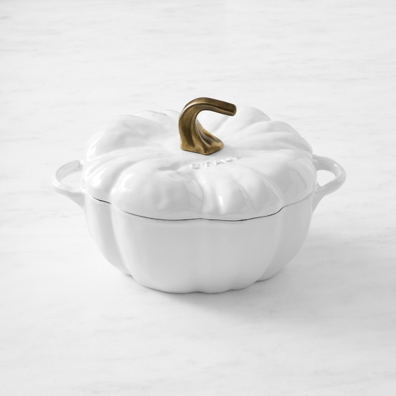 Staub Enameled Cast Iron Pumpkin Cocotte, 3.5-Qt | Williams-Sonoma