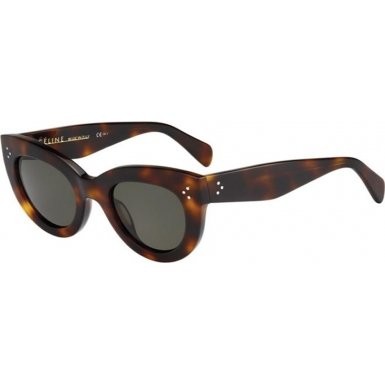 Céline Sunglasses - 41050/S / Frame: Havana Lens: Green | Amazon (US)