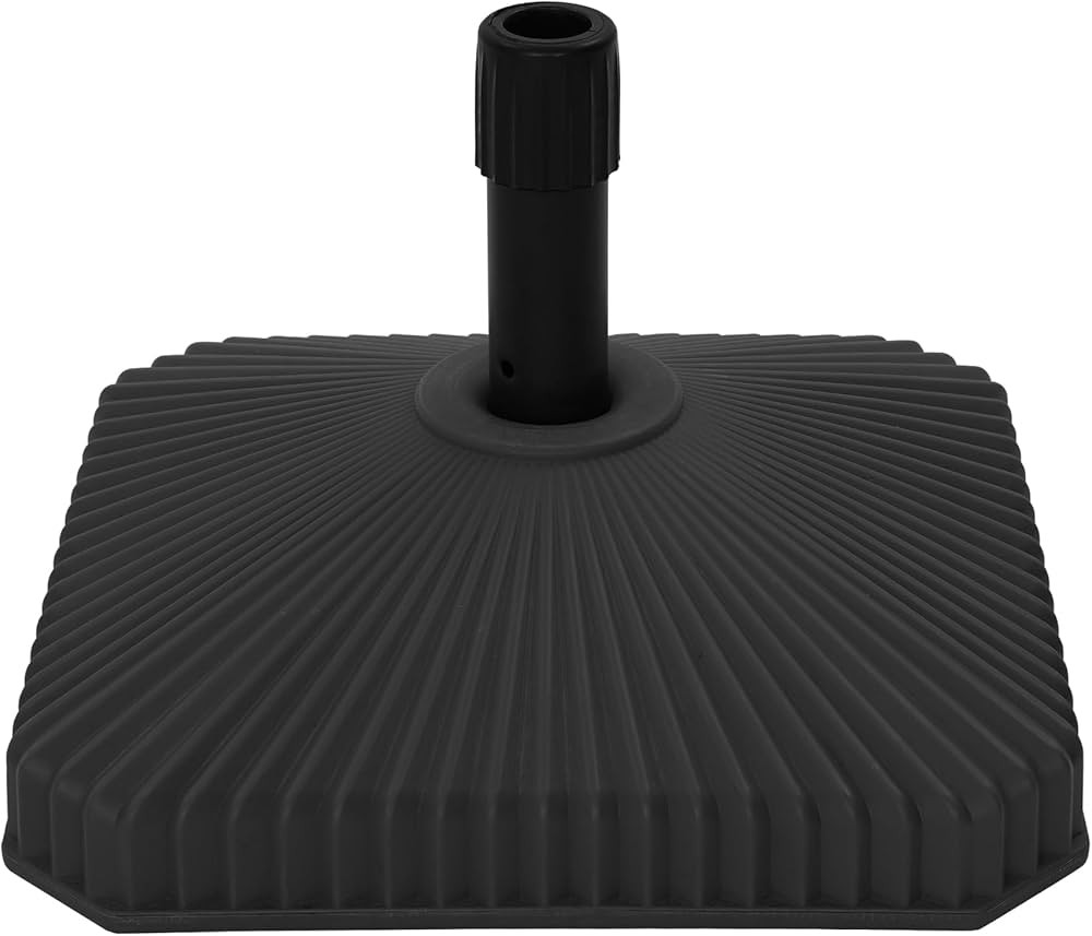 MONDAWE 28-52 LBS Patio Umbrella Base 17 inch Square Water and Sand Fillable Outdoor Umbrella Sta... | Amazon (US)