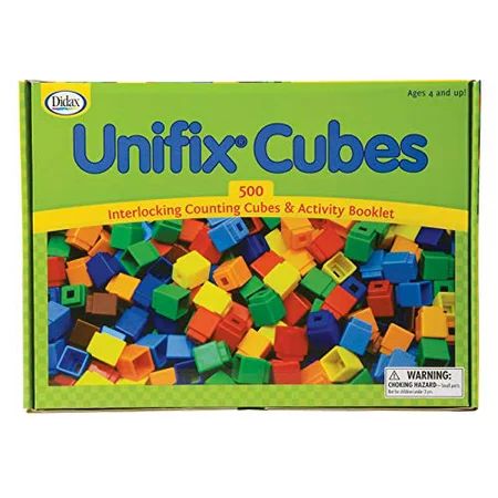 500 Piece Unifix Cubes Set | Walmart (US)