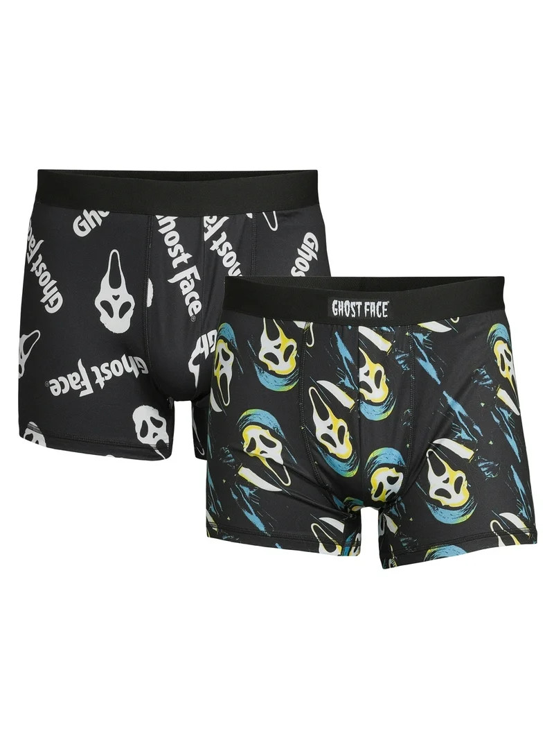 Scream Ghostface Men's Boxer Briefs, 2-Pack, Sizes S-2XL | Walmart (US)