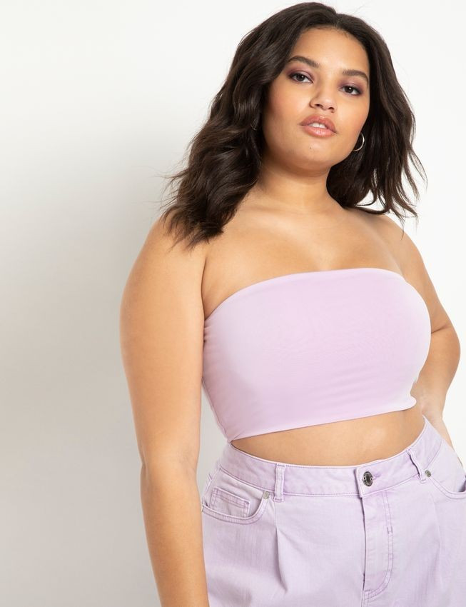 Bandeau Top - Lavender Aura | Eloquii