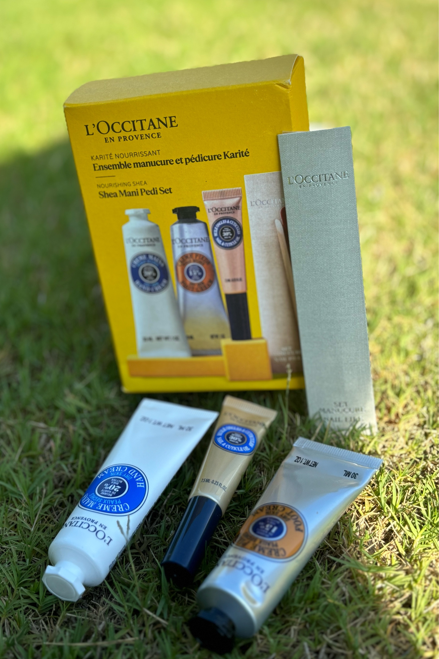 The best mani & pedi travel size set 💛💛💛