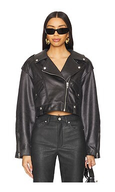 BLANKNYC Behind The Scene Distressed Moto Jacket from Revolve.com | Revolve Clothing (Global)