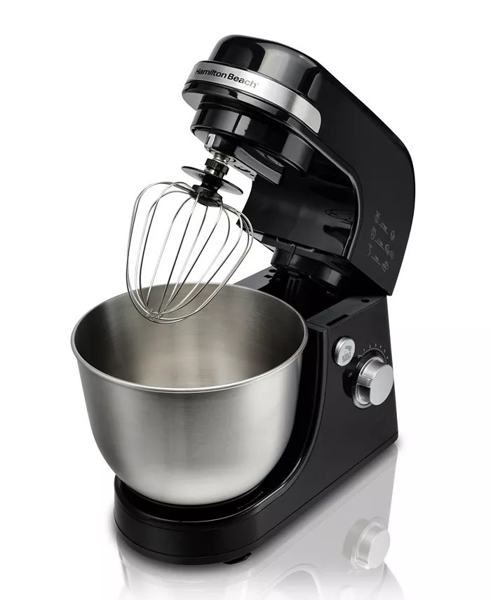 Hamilton Beach 7-Speed 4 Quart Stand Mixer, 300 Watts - Macy's | Macys (US)