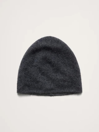 Reversible Brushed Wool-Cashmere Beanie | Banana Republic (CA)