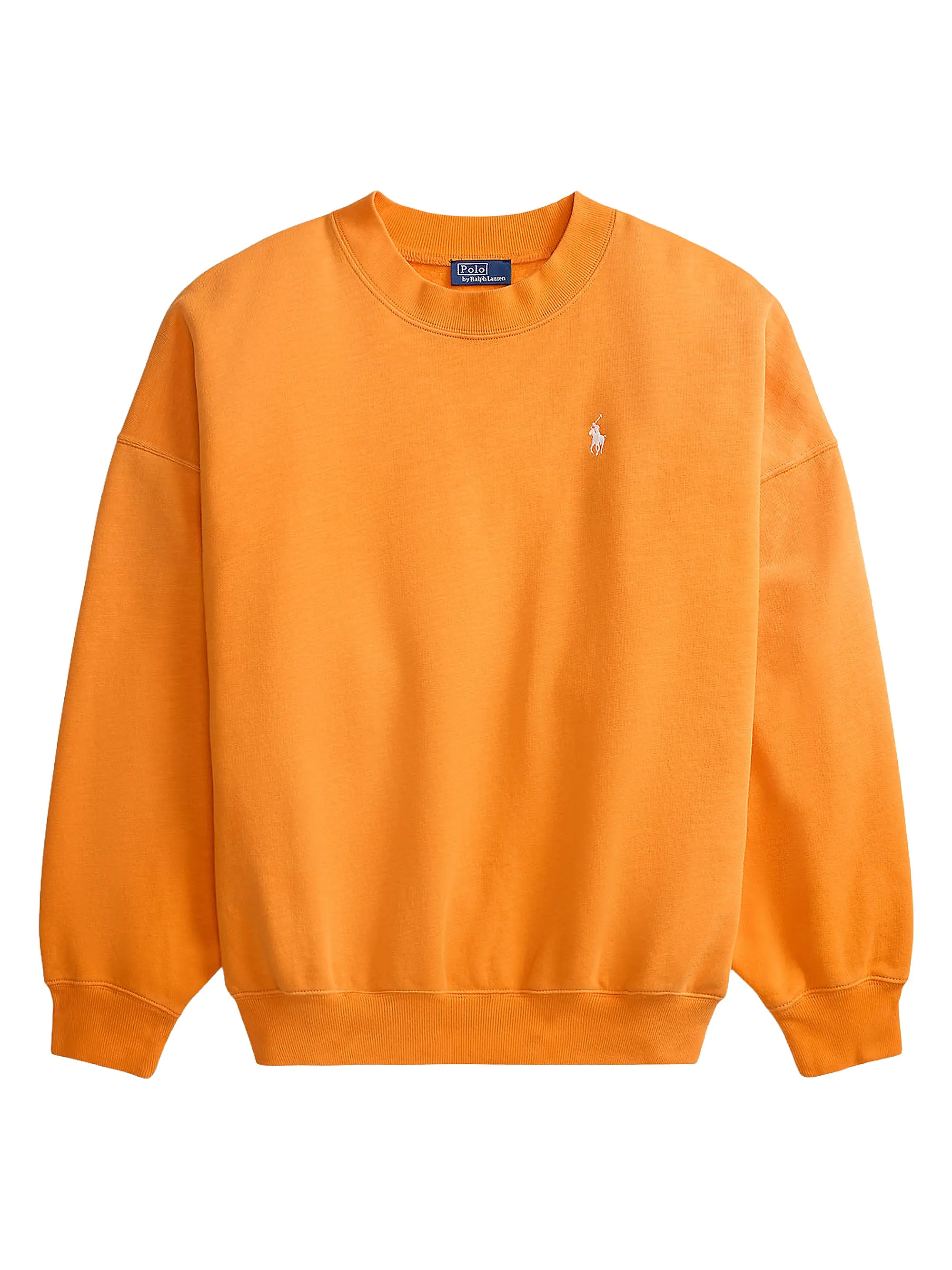 Polo Ralph Lauren Logo Cotton-Blend Sweatshirt | Saks Fifth Avenue | Saks Fifth Avenue